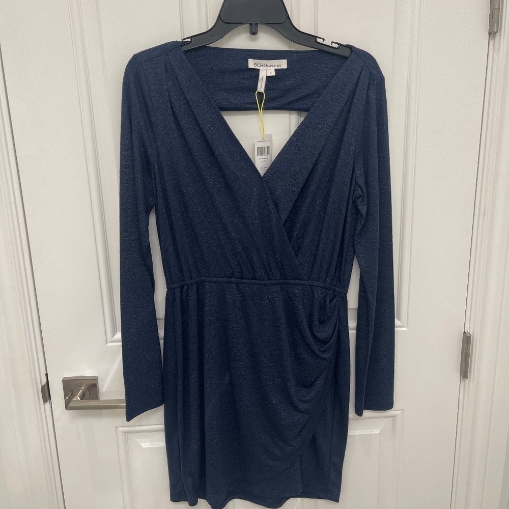 BCBGeneration Dress Size S Navy